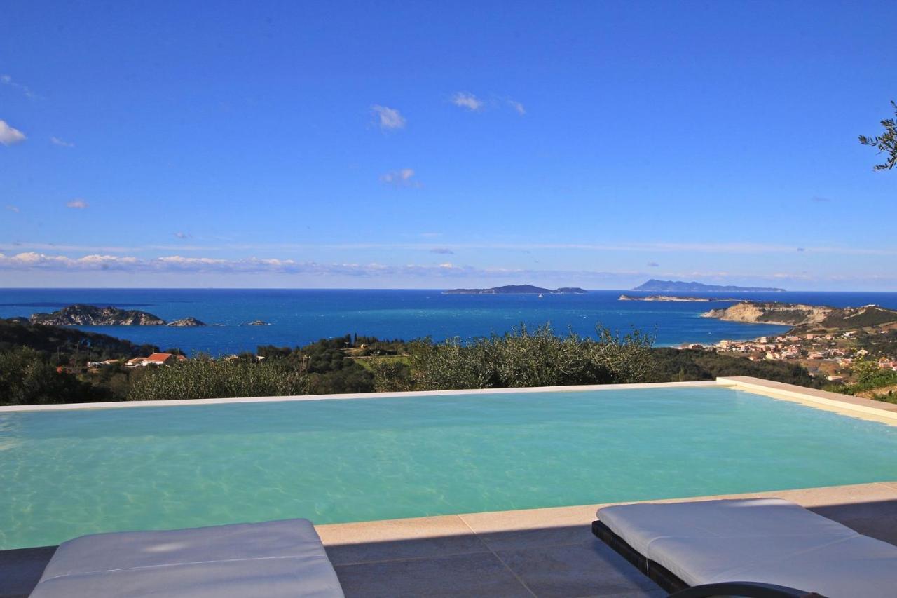 Sunset Sea View Villa 3 Agios Georgios Pagon Zewnętrze zdjęcie