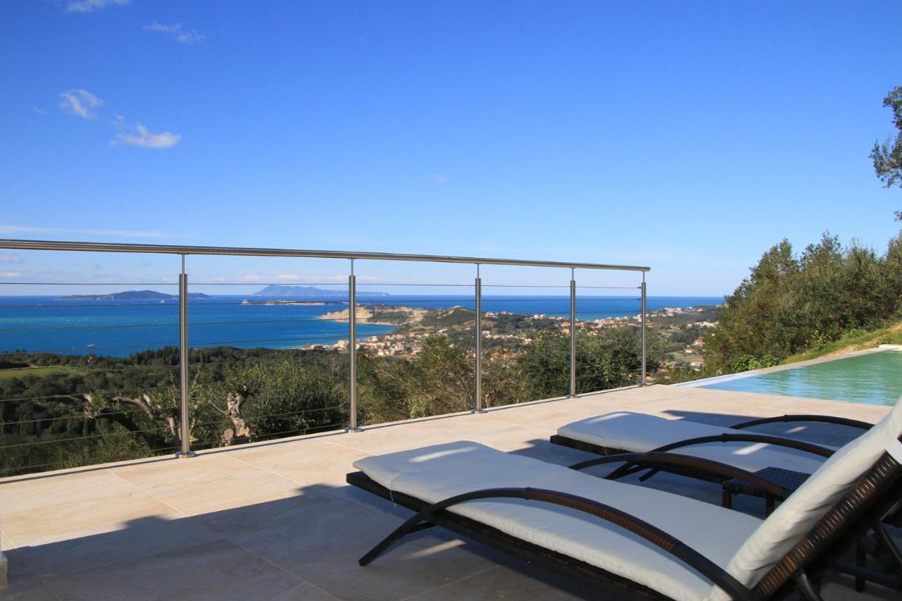 Sunset Sea View Villa 3 Agios Georgios Pagon Zewnętrze zdjęcie
