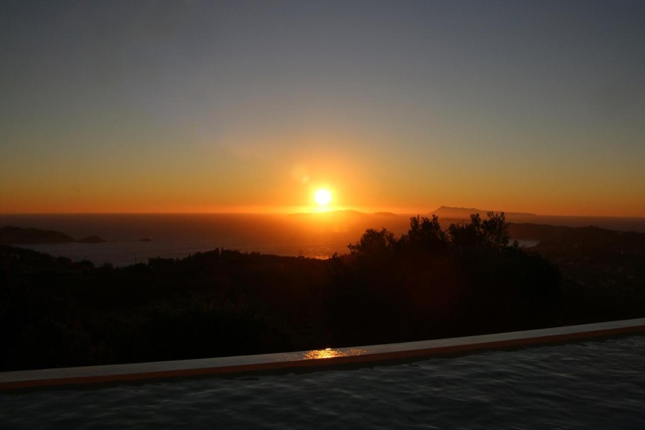 Sunset Sea View Villa 3 Agios Georgios Pagon Zewnętrze zdjęcie