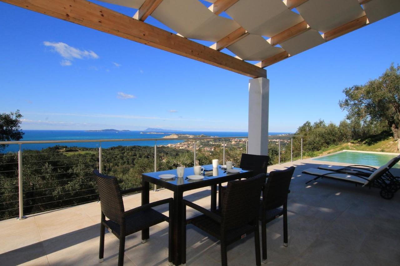 Sunset Sea View Villa 3 Agios Georgios Pagon Zewnętrze zdjęcie