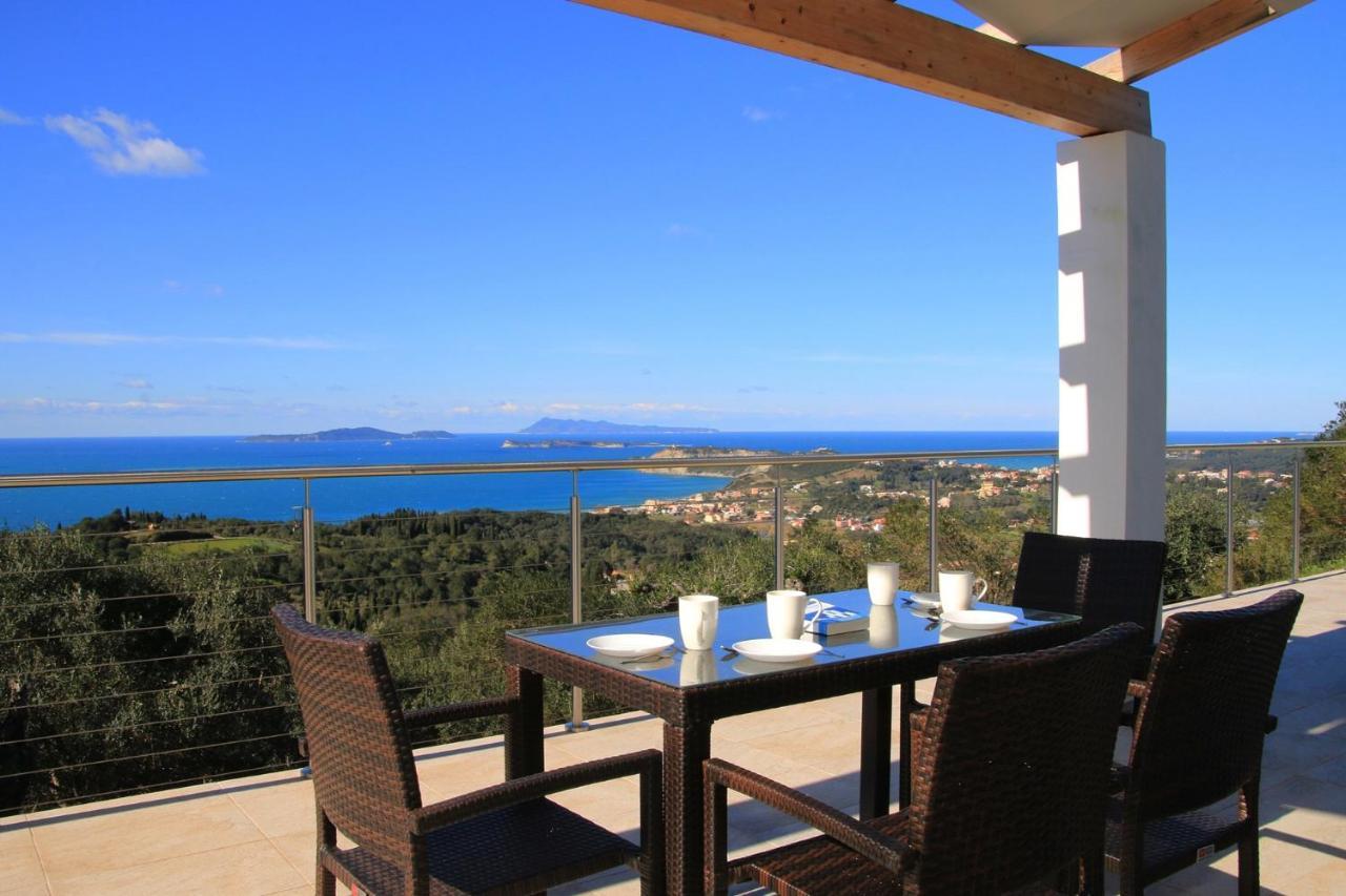 Sunset Sea View Villa 3 Agios Georgios Pagon Zewnętrze zdjęcie